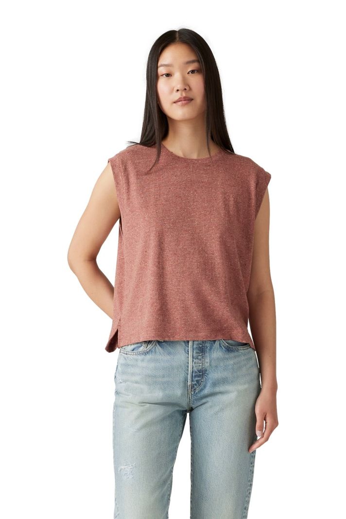 Polera Mujer Relaxed Fit Terracota Levis A8794-0003-0