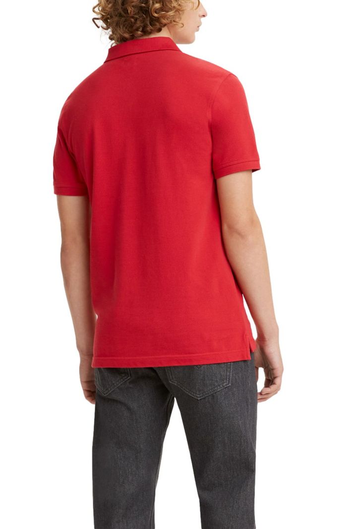 Polera Hombre Regular Fit Lisa Logo Rojo Levis 35883-0006-1