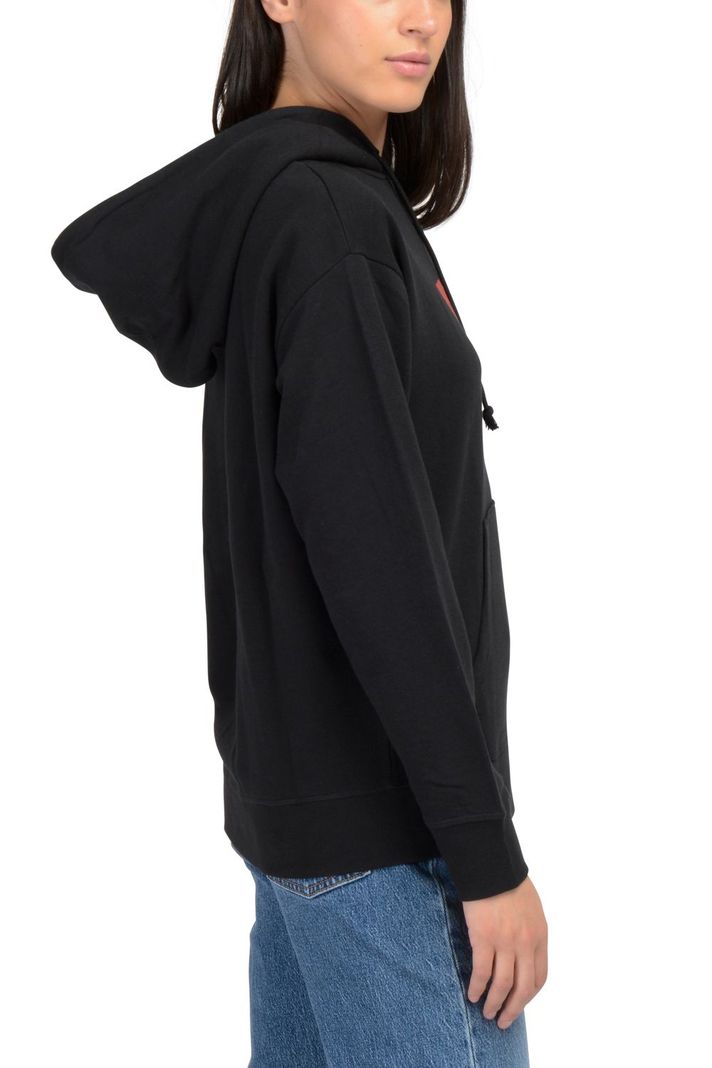 Polerón Mujer Regular Fit con Capucha Negro Levis 18487-0036-1