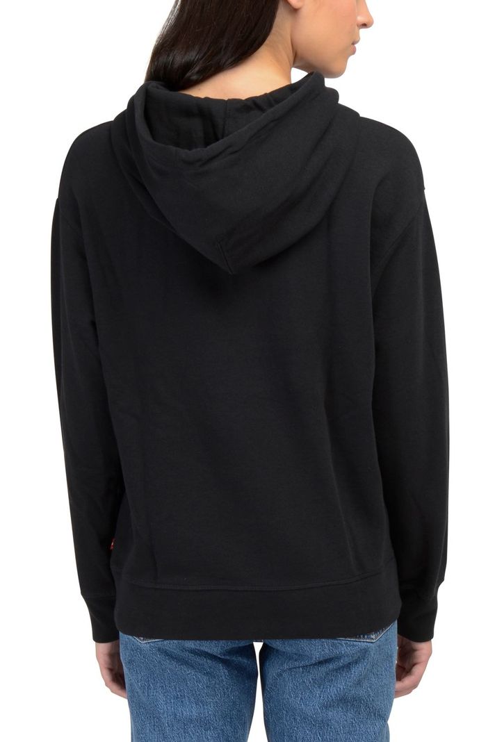 Polerón Mujer Regular Fit con Capucha Negro Levis 18487-0036-2
