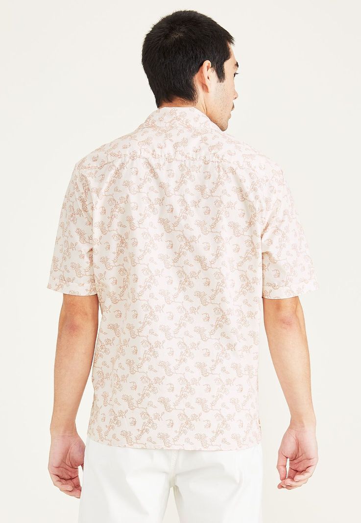 Camisa Seasonal Camp Collar Relaxed Fit Rosa-2