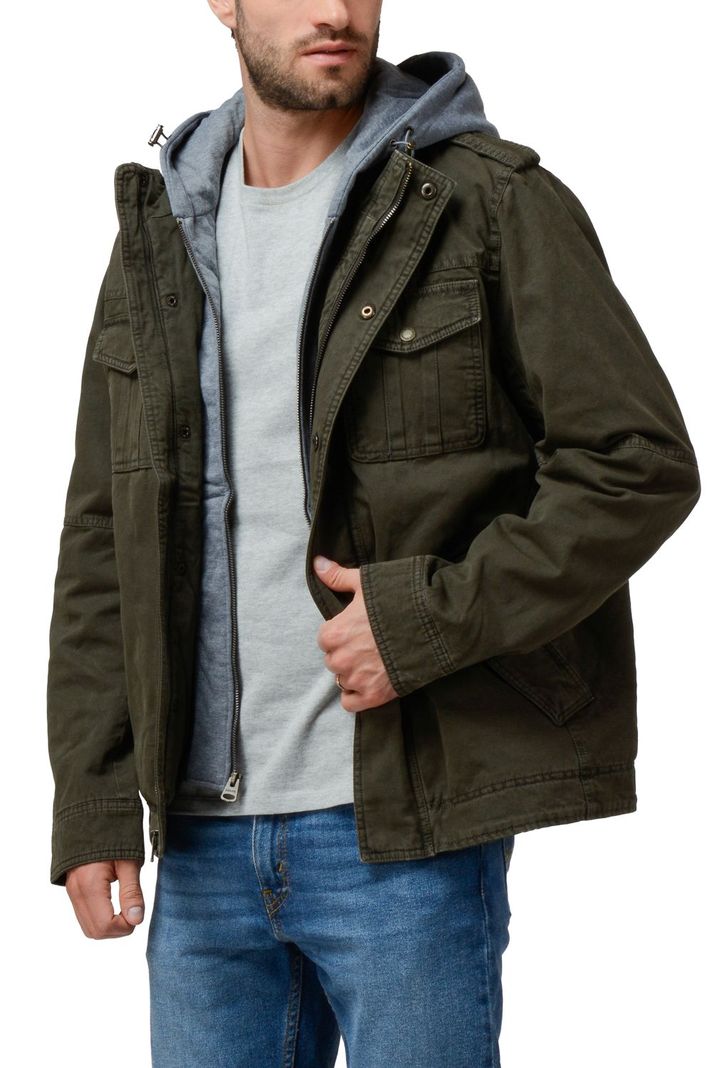 Chaqueta Hombre Military Sherpa Verde Levis 59491-0487-0