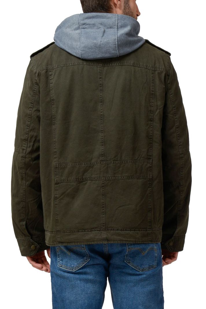 Chaqueta Hombre Military Sherpa Verde Levis 59491-0487-3