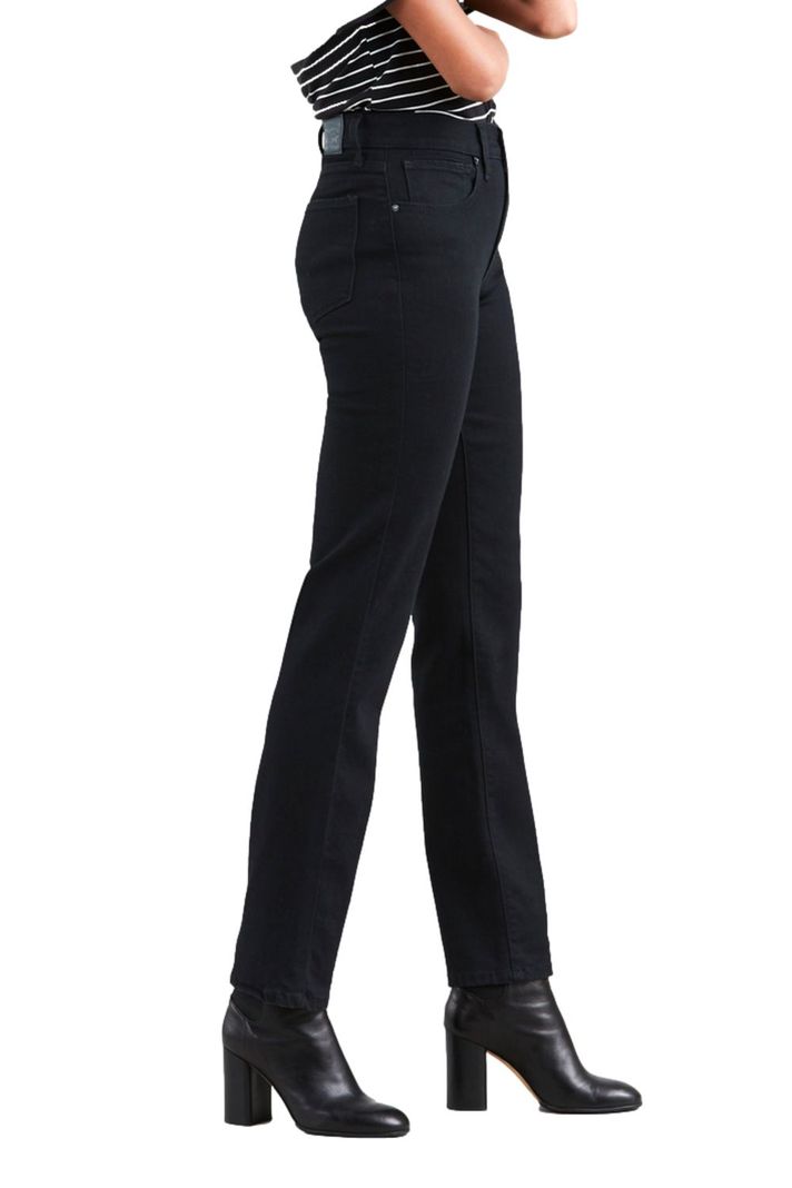 Jeans Mujer 724 High Rise Straight Negro Levis 18883-0016-1