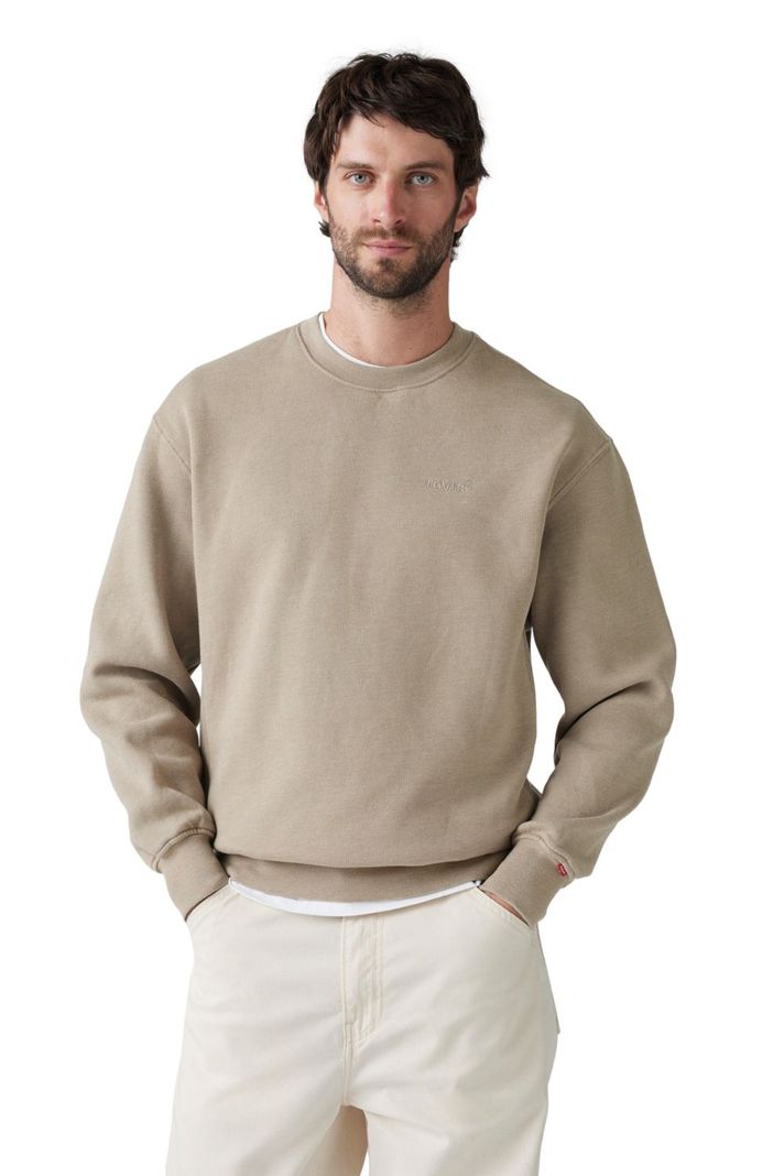 Polerón Hombre Authentic Crew Beige Levis A9244-0029-2