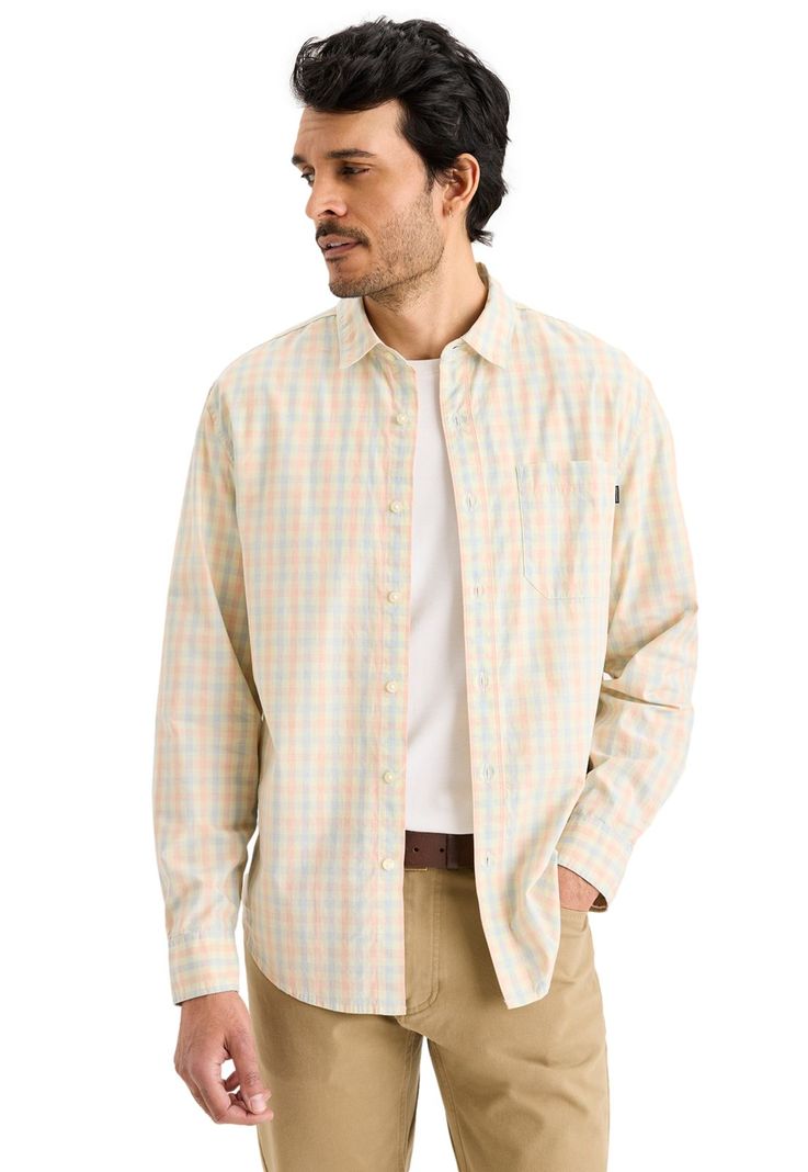 Camisa Hombre Ultimate LS Regular Fit Multicolor 52669-0462-0