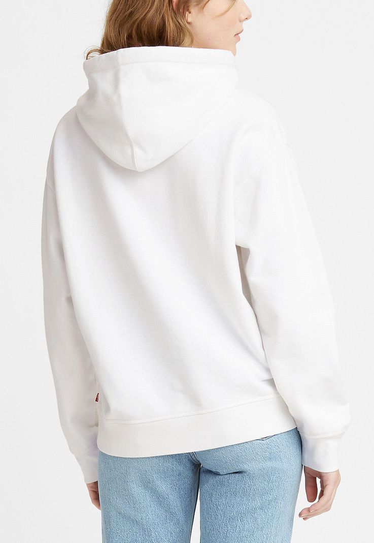 Polerón Mujer Regular Fit Capucha Blanco Levis 18487-0033-1