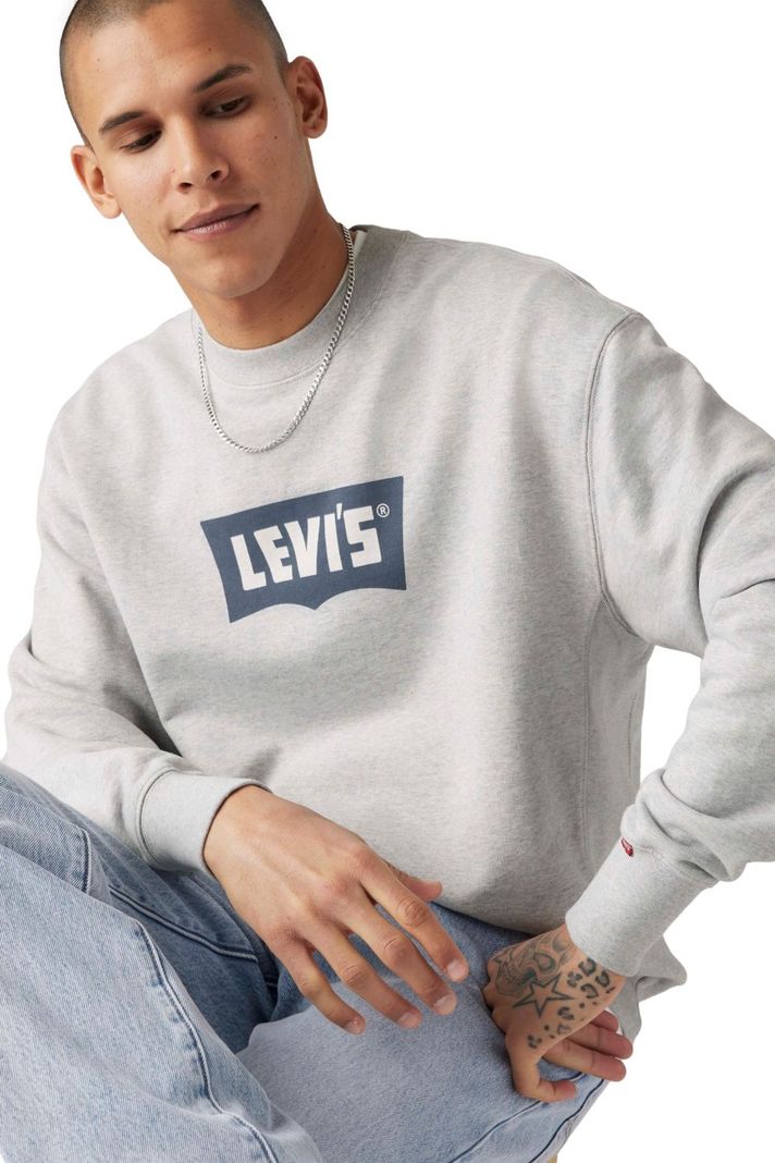 Polerón Hombre Premium Graphic Crew Gris Levis 000MS-0001-3