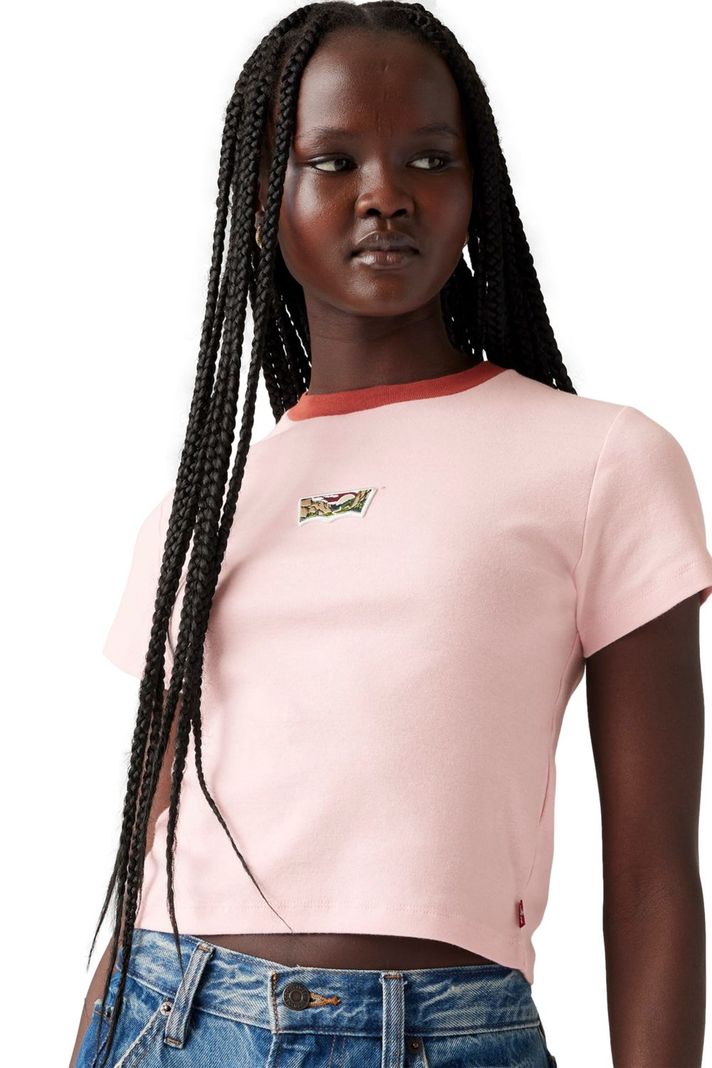 Polera Mujer Sporty Tee Rosado Levis A8798-0009-2