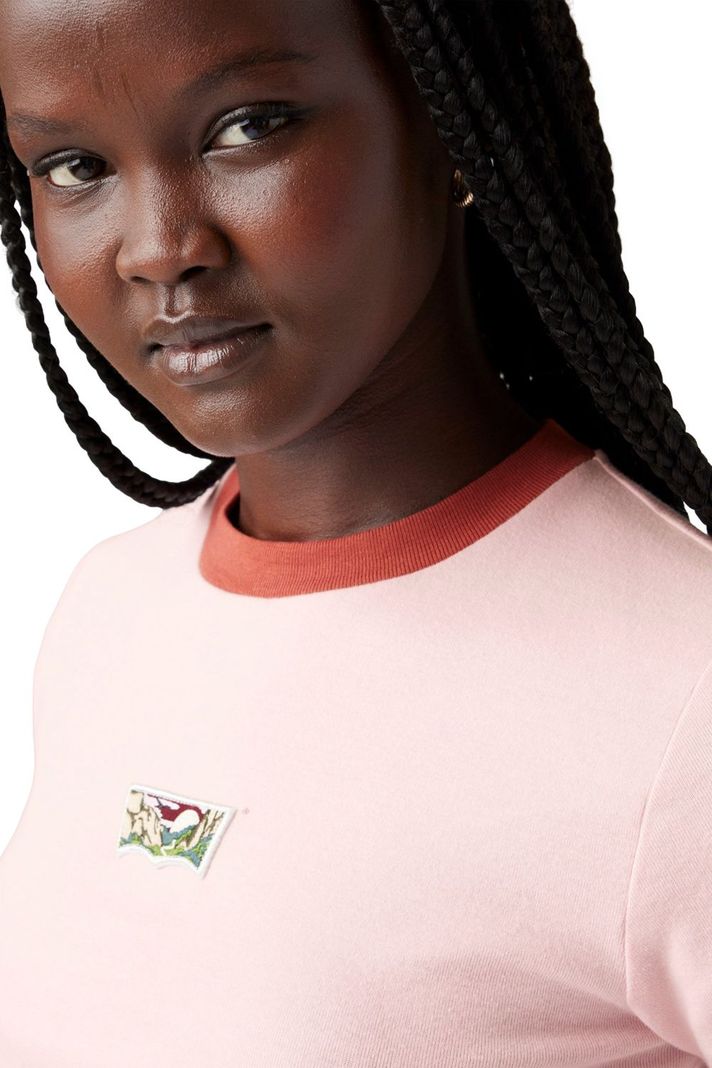 Polera Mujer Sporty Tee Rosado Levis A8798-0009-3
