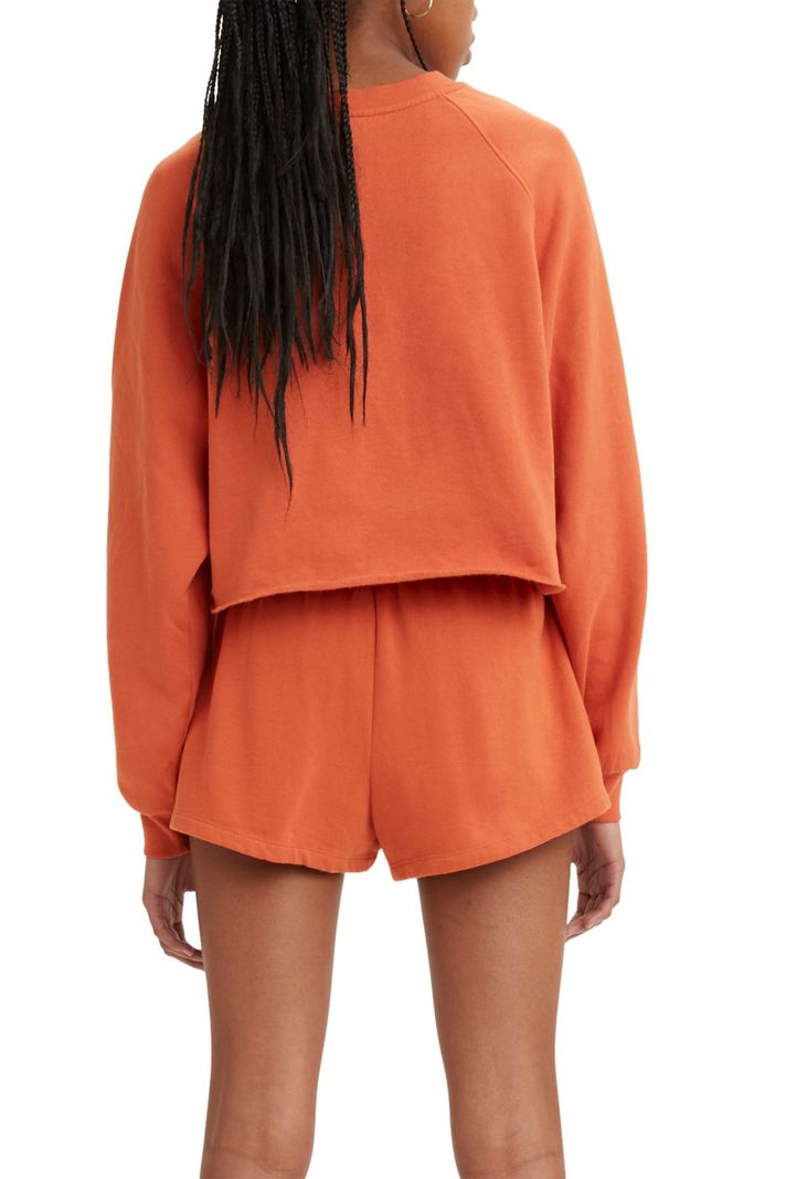 Polerón Mujer Liso Logo Naranjo Levis A3414-0000-3