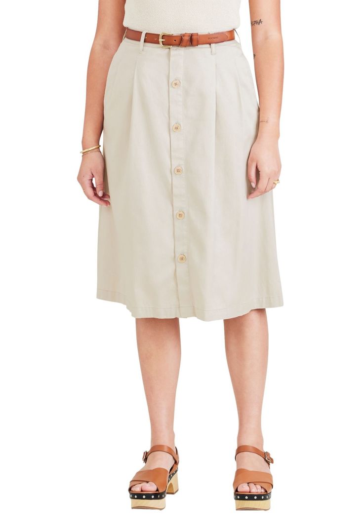 Falda Mujer Skirt Beige A4273-0005-0