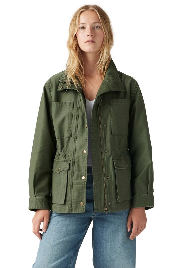 Chaqueta Mujer Karlie Utility Jacket Verde Levis 001FW-0002-0