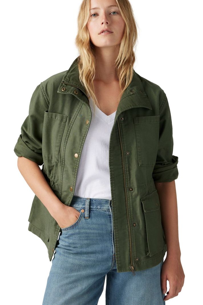 Chaqueta Mujer Karlie Utility Jacket Verde Levis 001FW-0002-2