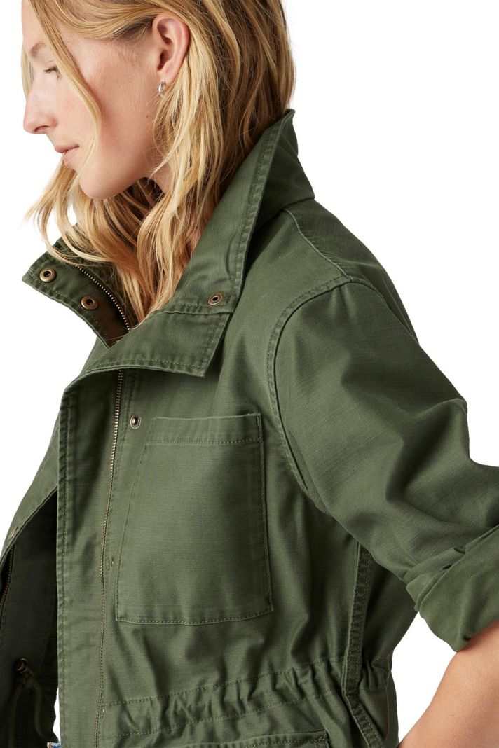 Chaqueta Mujer Karlie Utility Jacket Verde Levis 001FW-0002-3
