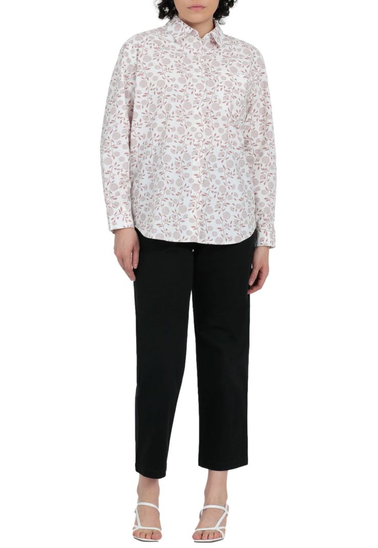 Blusa Mujer Original Woven Relaxed Fit Rosa A3169-0004-3