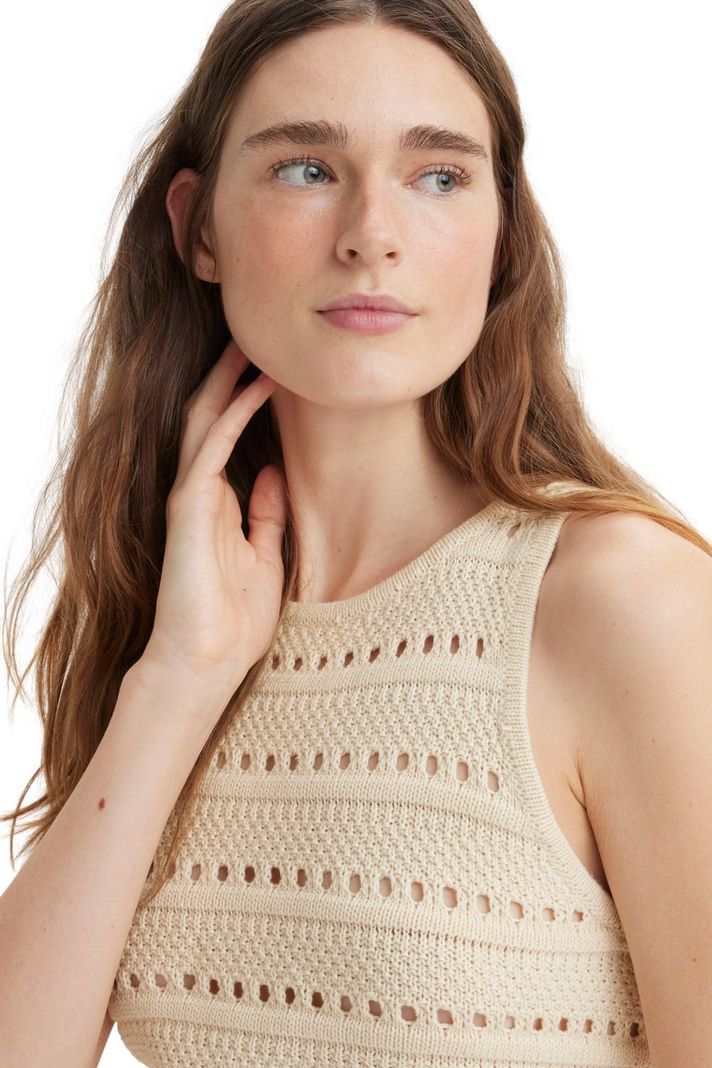 Polera Mujer Crochet Tank Blanco Levis A8890-0000-3