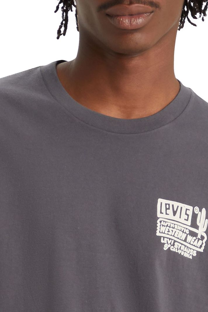 Polera Hombre Regular Fit Gráfica Negro Levis 22491-1489-2