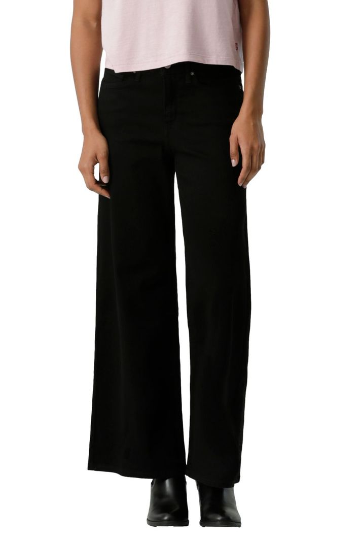 Jeans Mujer 318 Shaping Wide Leg Negro Levis 001PZ-0005-0