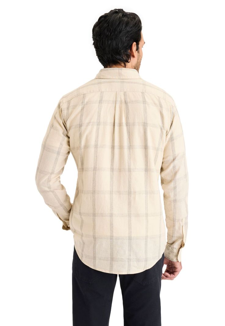 Camisa Hombre Original Slim Fit Beige-2