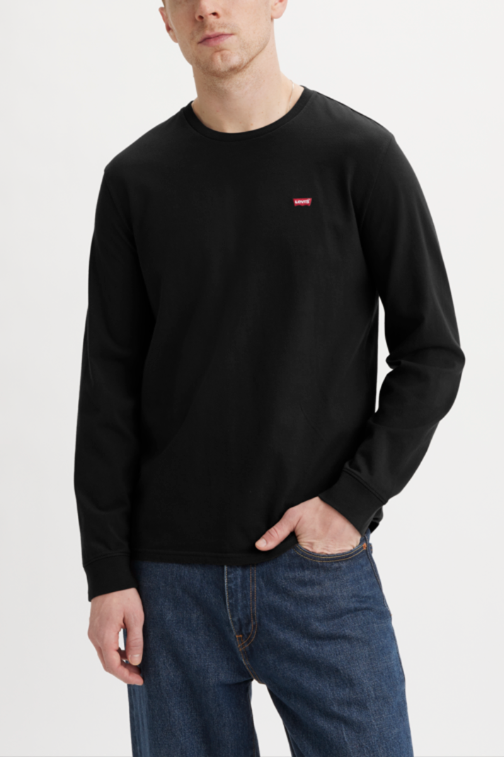 Polera Hombre Regular Fit Lisa Negro Levis 72848-0009-0