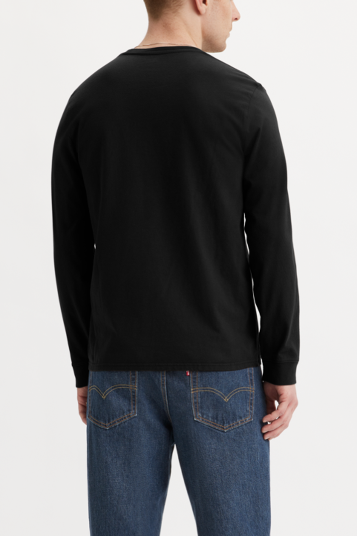 Polera Hombre Regular Fit Lisa Negro Levis 72848-0009-1