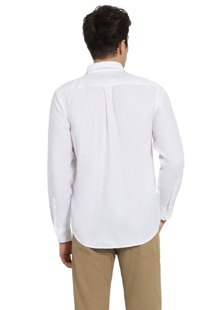 Camisa Hombre Woven Refine Regular Fit Blanco 52798-1172-2