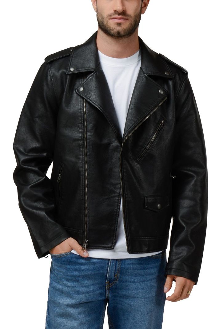 Chaqueta Hombre Asym Motorcylce Jacket Negro Levis 59491-0466-0