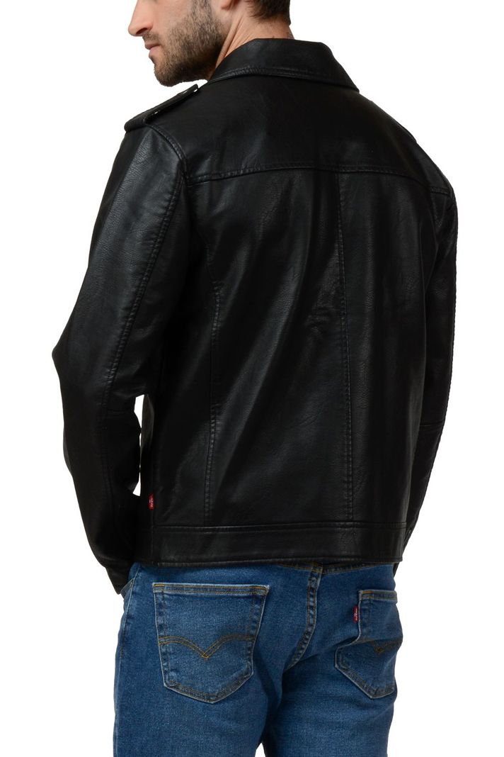 Chaqueta Hombre Asym Motorcylce Jacket Negro Levis 59491-0466-2