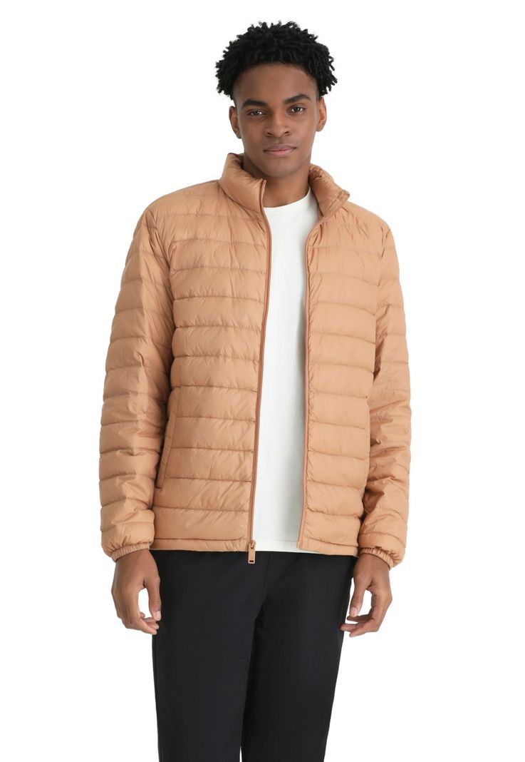 Parka Hombre Packable Regular Fit Caramelo-0