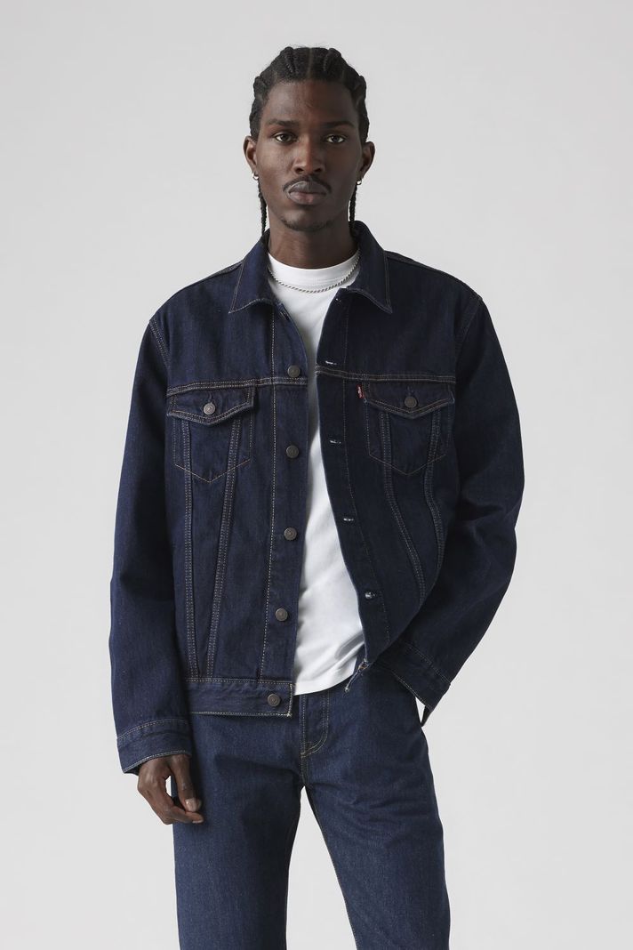 Chaqueta Hombre Regular Fit Azul Levis 72334-0134