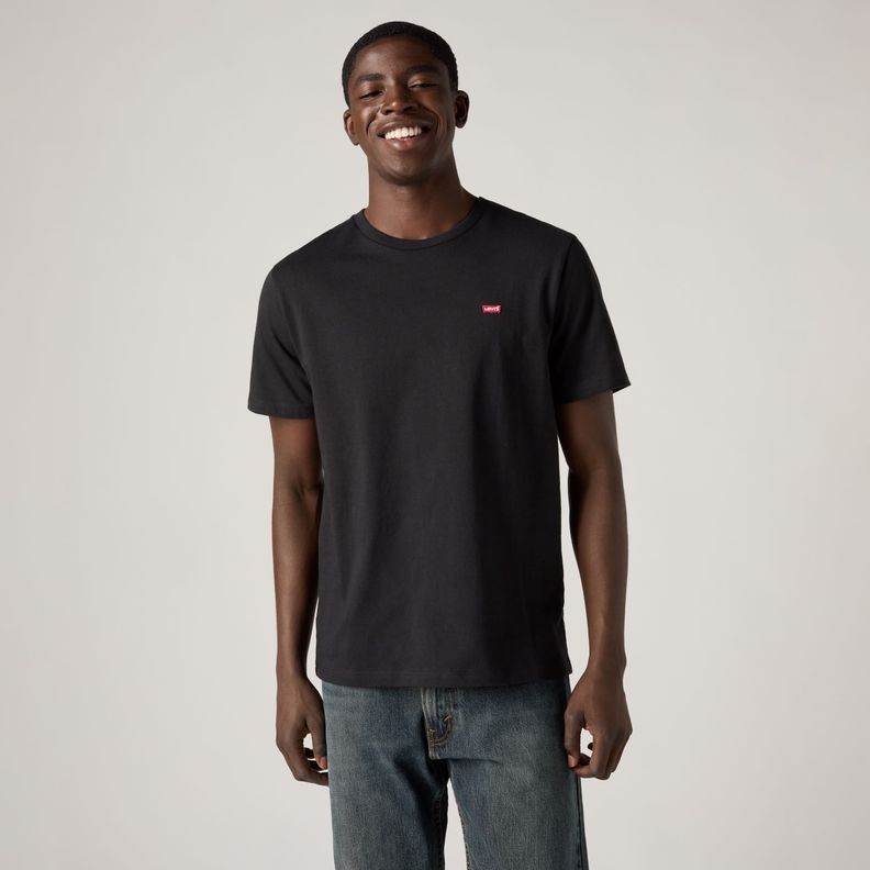 Polera Hombre Regular Fit Mini Logo Negro Levis 56605-0009 S