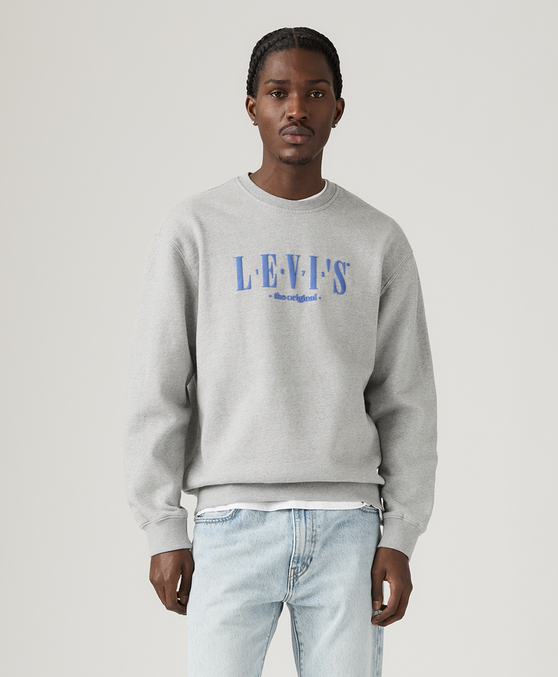 Polerón Hombre Relaxed Graphic Crew Gris Levis 38712-0370-0
