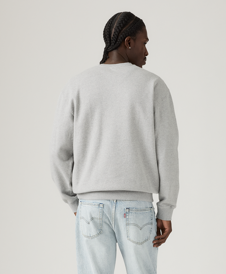 Polerón Hombre Relaxed Graphic Crew Gris Levis 38712-0370-1