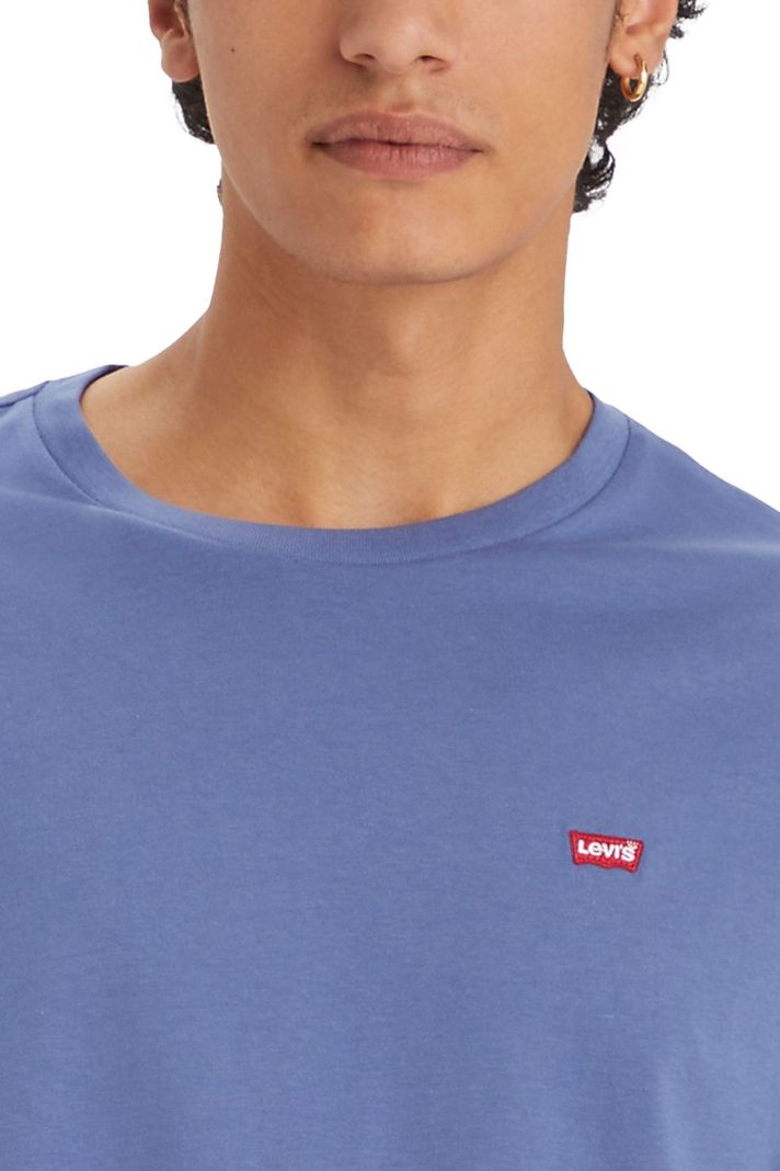 Polera Hombre Ss Classic Hm Tee Azul Levis 56809-0107-2