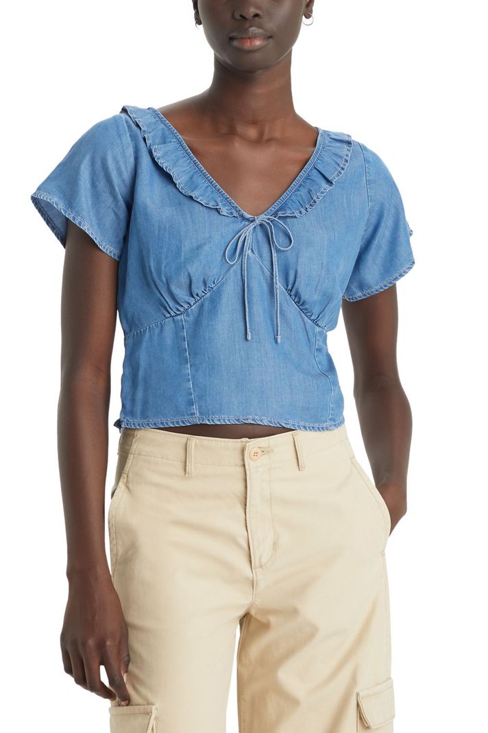 Blusa Mujer Mylene Azul Levis A7623-0003-0