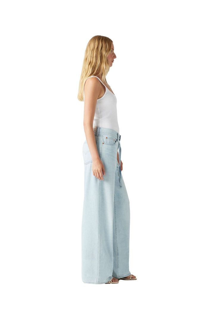 Jeans Mujer XL Straight Celeste Levis A8701-0008-1