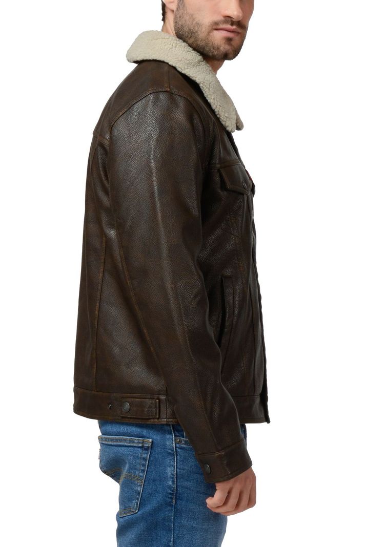 Chaqueta Hombre Trucker Removable Sherpa Café Levis 59491-0484-1