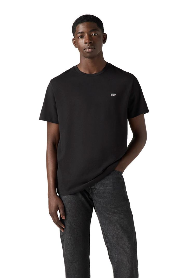 Polera Hombre Ss Original Hm Tee Negro Levis 56605-0274-0