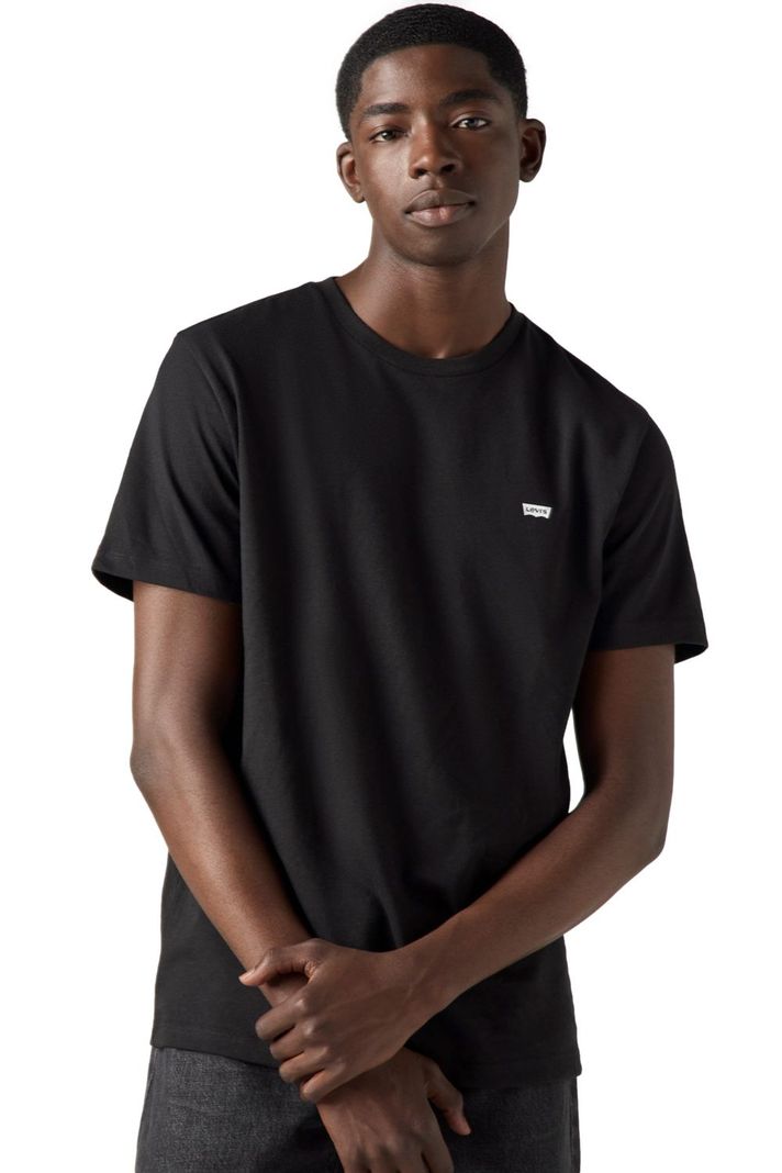 Polera Hombre Ss Original Hm Tee Negro Levis 56605-0274-2