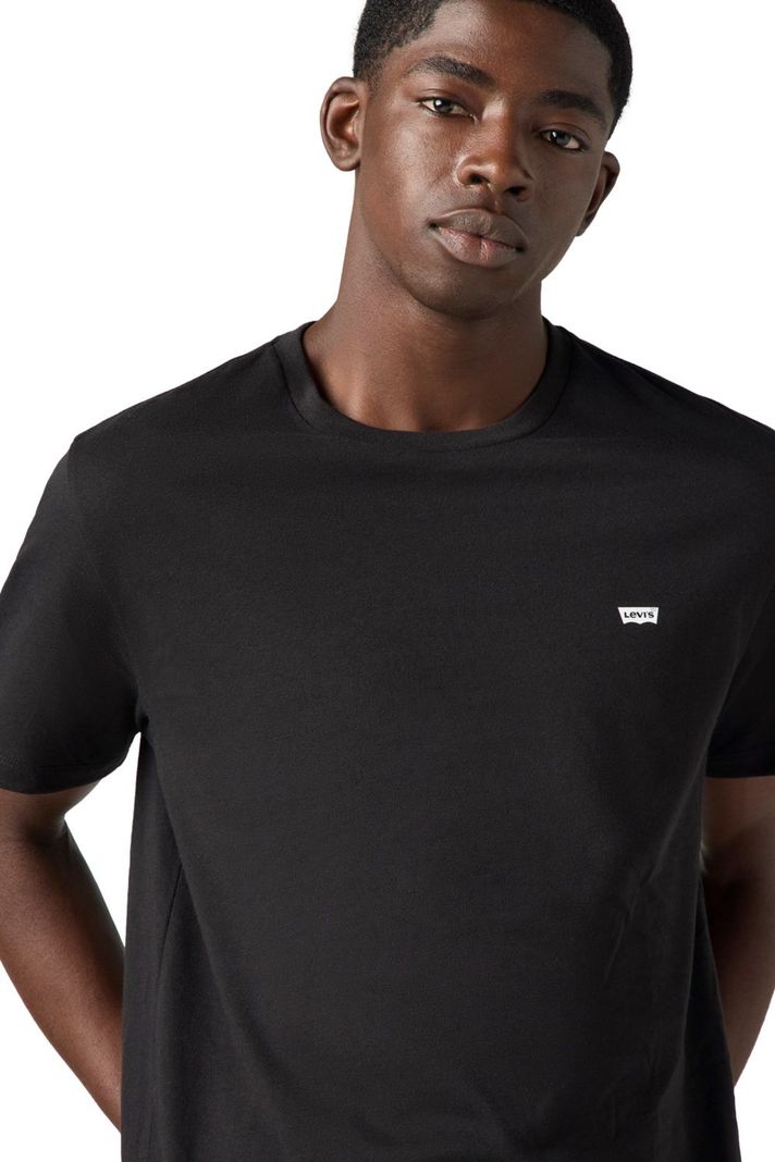 Polera Hombre Ss Original Hm Tee Negro Levis 56605-0274-3
