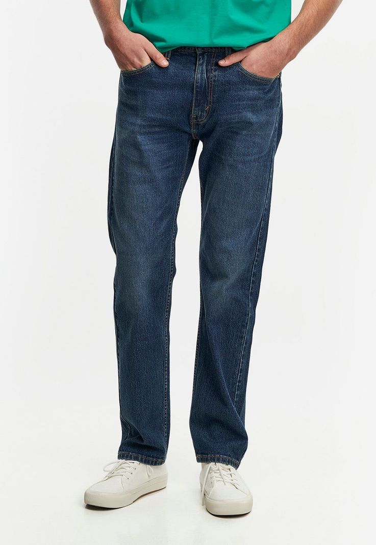 Jeans Hombre 505 Clásico Corte Regular Azul Levis 00505-2409-0