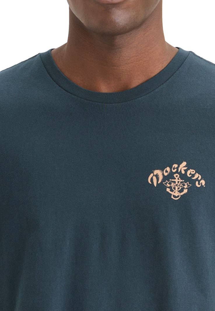 Polera Hombre Graphic Tee Slim Fit Azul-1