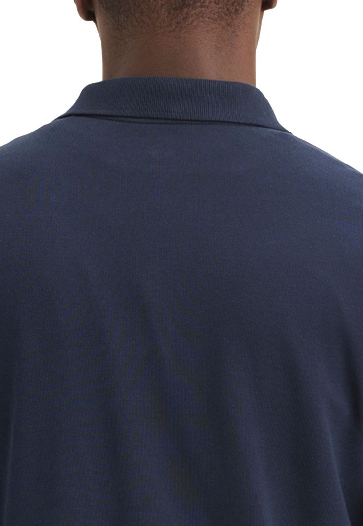 Polera Hombre Polo Slim Fit Azul-3
