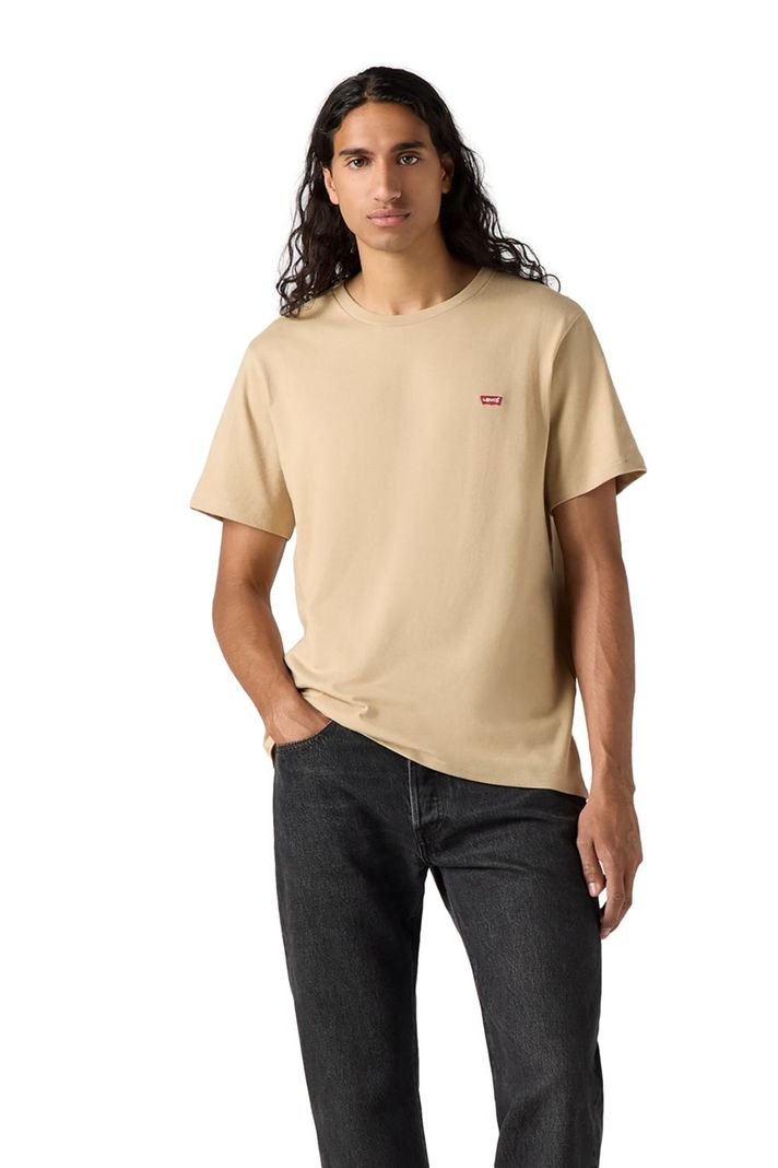 Polera Hombre Ss Original Hm Tee Beige Levis 56605-0261-0