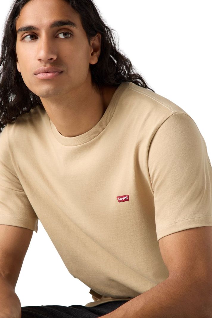 Polera Hombre Ss Original Hm Tee Beige Levis 56605-0261-3
