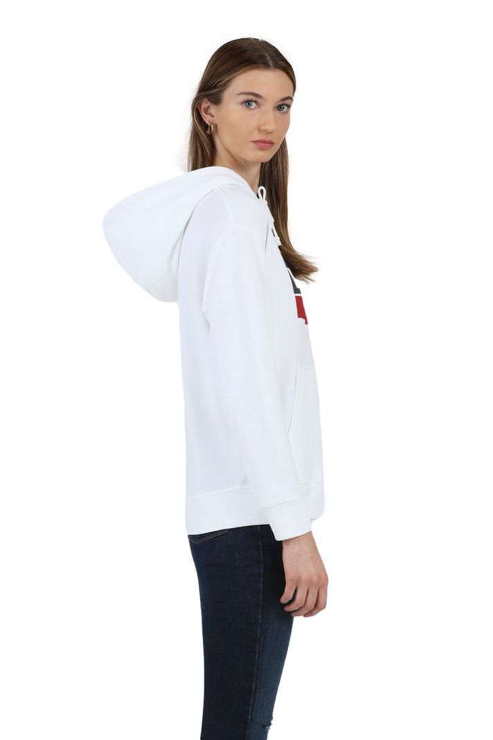Polerón Mujer con Capucha Blanco Levis 18487-9090-1