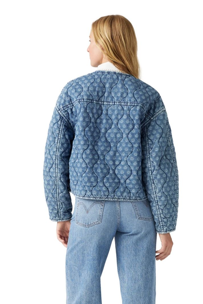Chaqueta Mujer Rumer Quilted Liner Shrt Celeste Levis 001FR-0004-1