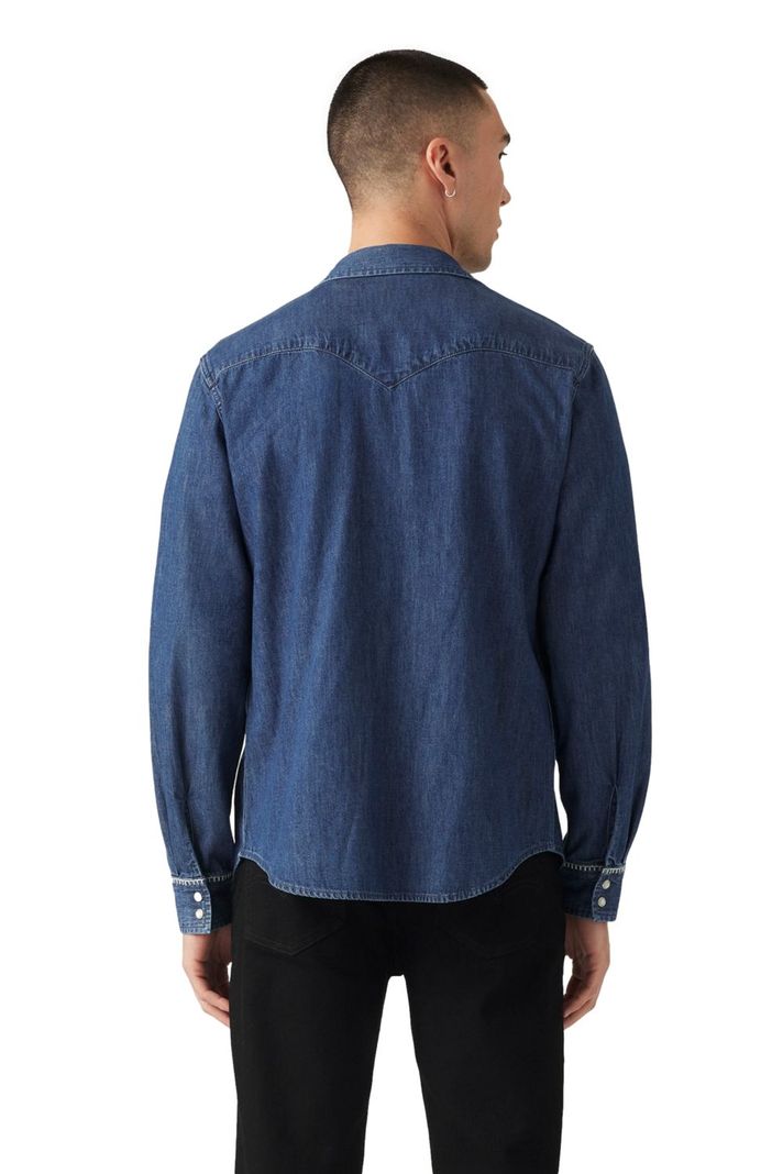 Camisa Hombre Classic Western Straight Azul Levis 85745-0170-1