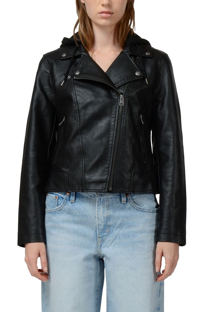 Chaqueta Mujer Biker Gorro Negro Levis 59544-0359-0